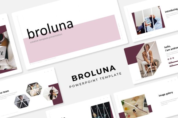Broluna: A Dynamic PowerPoint Template for Modern Presentations