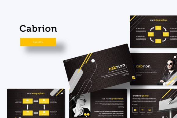 Cabrion Google Slide Template: A Modern Design Solution