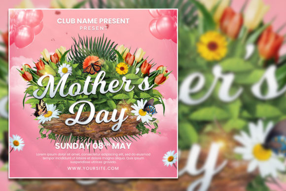 Create a Stunning Modern Mother's Day Social Media Post