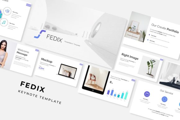 Fedix Keynote Template: 150+ Slides for Dynamic Presentations