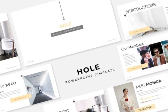 Hole Power Point Template