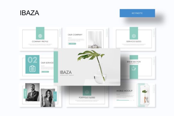 Ibaza Keynote Template: Premium Presentation Design