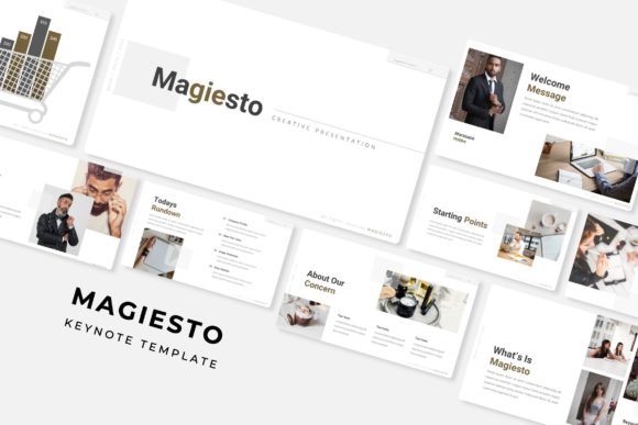 Magiesto Keynote Template: Your Design Toolkit