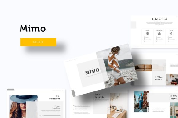 Mimo Google Slide Template: A Modern Presentation Kit