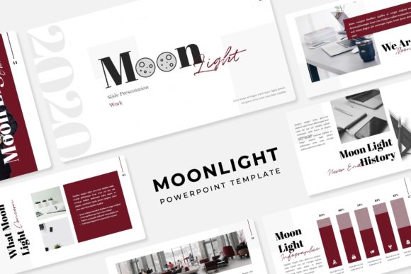 Moonlight Power Point Template: A Complete Design Solution