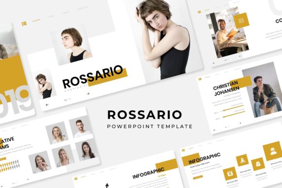 Rossario Power Point Template: 150+ Slides for Impactful Presentations