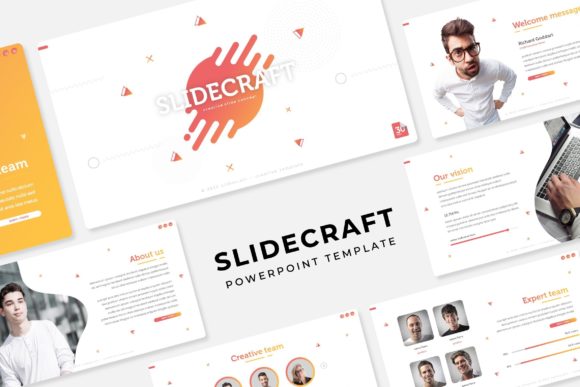 Slidecraft Power Point Template: A Modern Design Solution