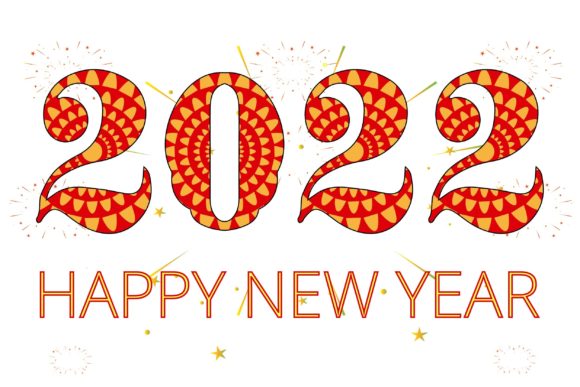 Vector Mandalas Style Decoration, 2022: A Festive Design Asset